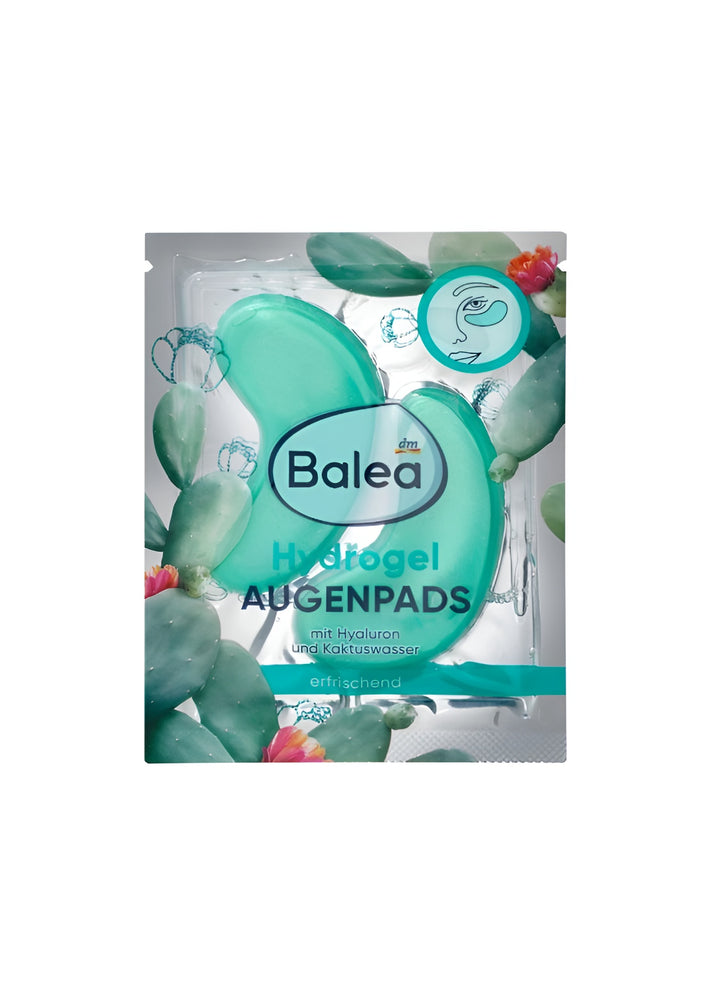 باتشات العين الهيدروجيل من Balea بالهيالورون وماء الصبار - علاج الهالات السوداء والانتفاخ - منتج المانى معتمد
