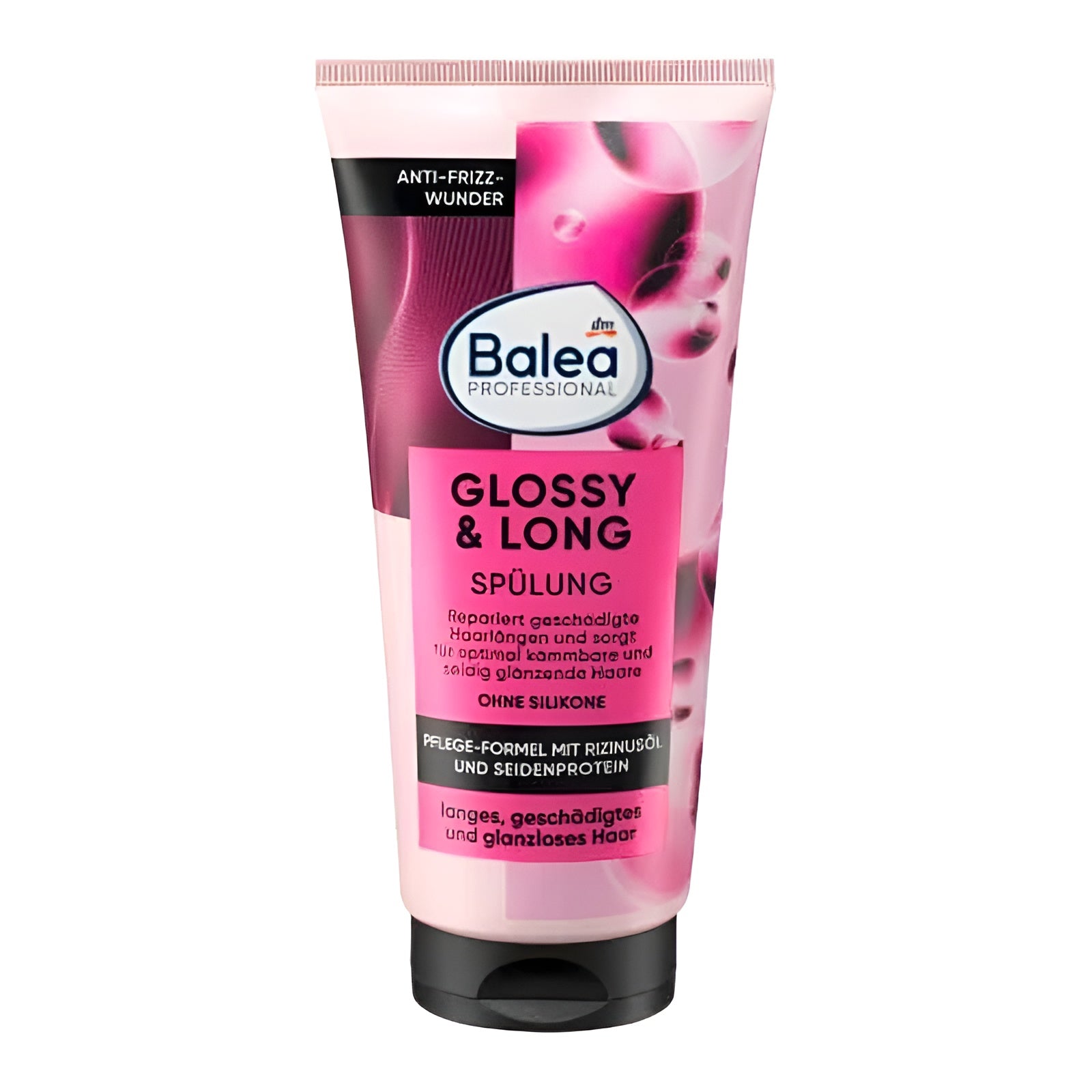 Balea Professional Glossy & Long Conditioner - بلسم للشعر الطويل بزيت الخروع
