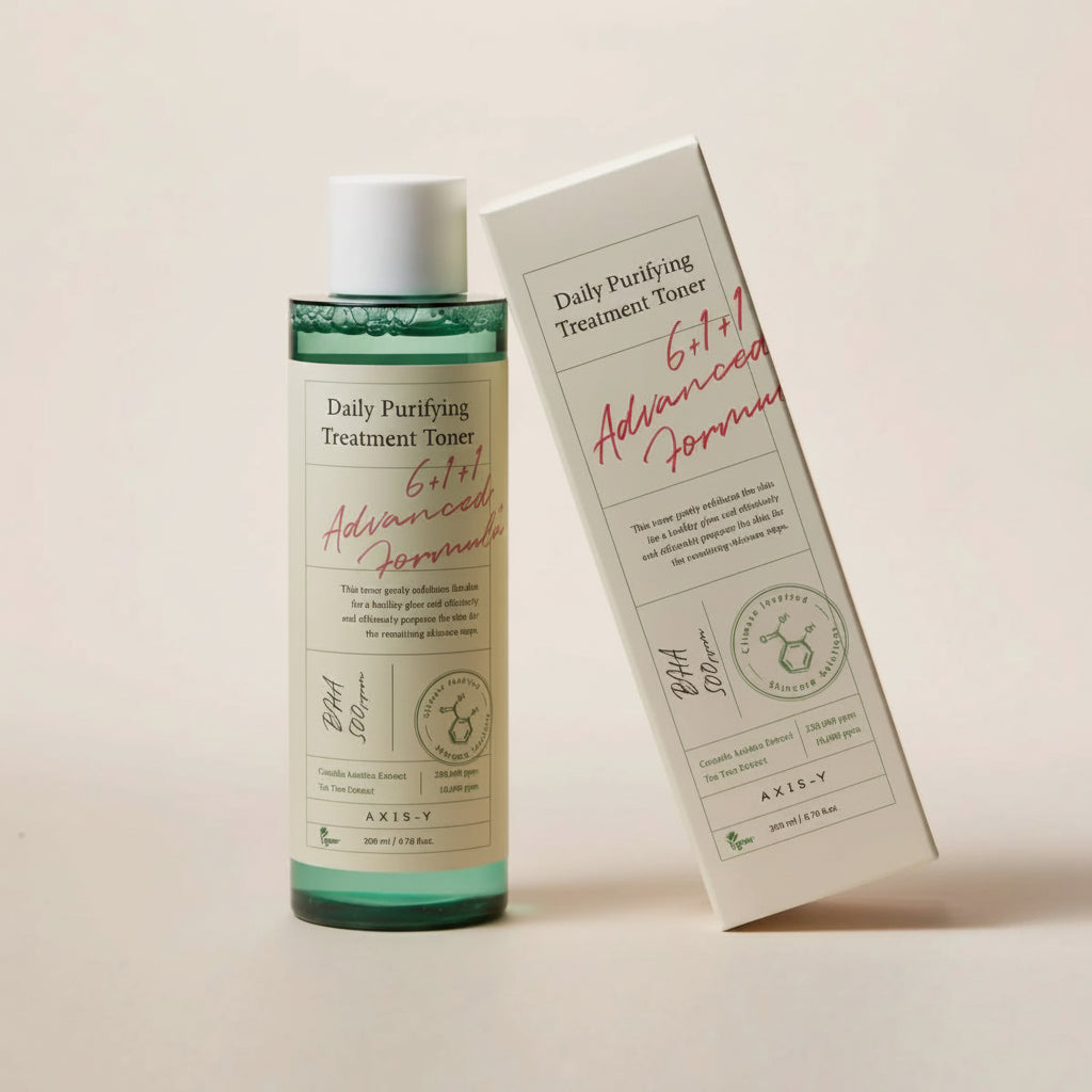 تونر اكسيس واي الكوري لعلاج الحبوب والمسام AXIS-Y Daily Purifying Toner