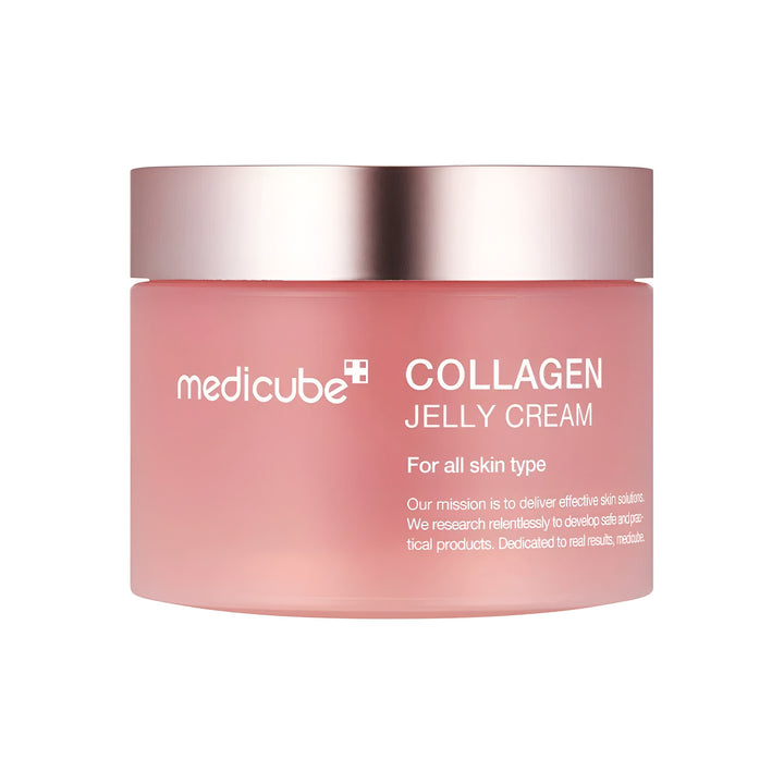 Medicube Collagen  Jelly Cream 50ml - كريم كولاجين جيلي بالنياسيناميد لشد البشرة ومحاربة التجاعيد - منتج كوري أصلي |