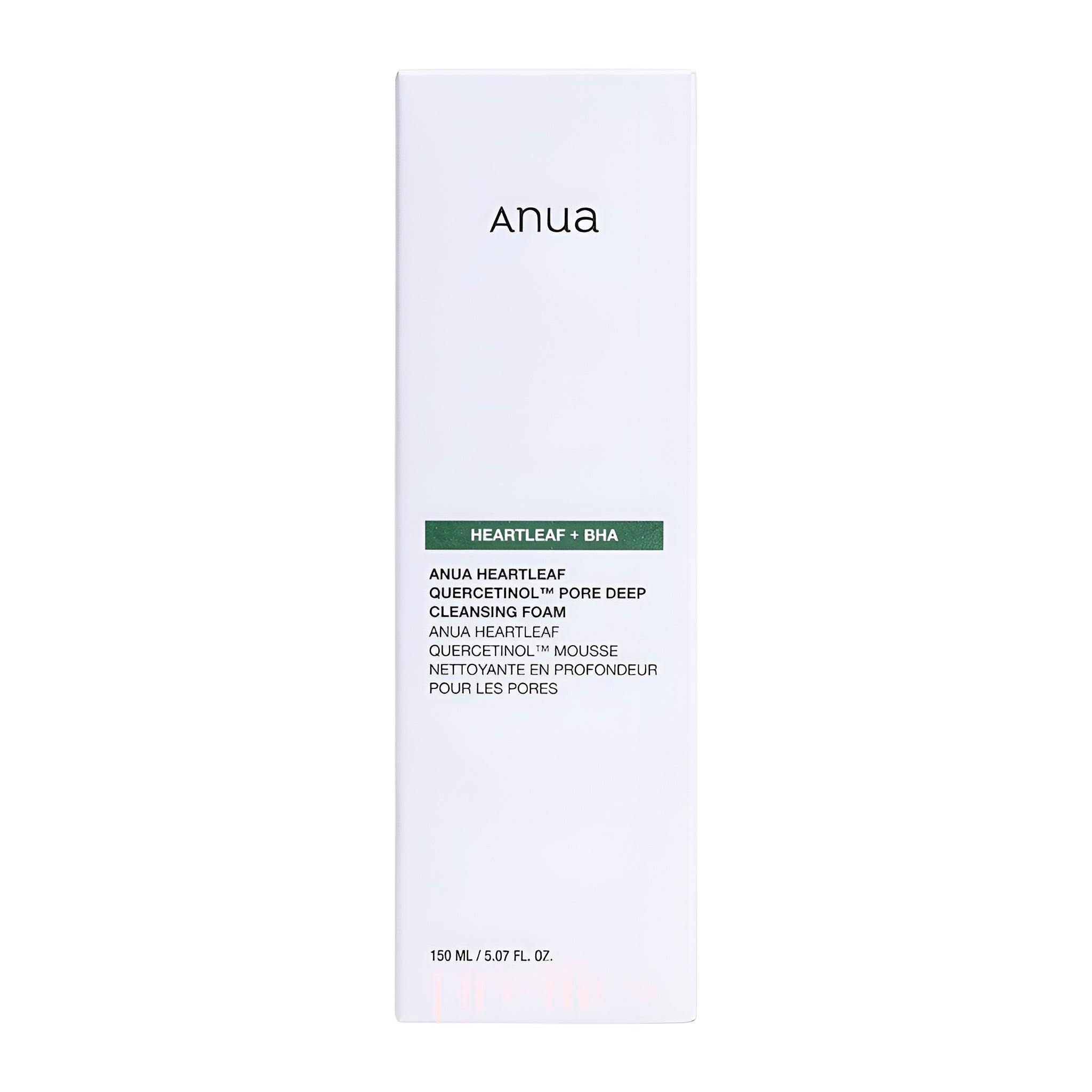 غسول ANUA Heartleaf Quercetinol Pore Deep Cleansing Foam لتنظيف المسام للبشرة الدهنية في مصر