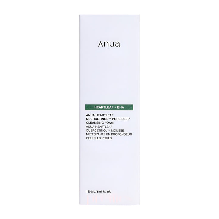 غسول ANUA Heartleaf Quercetinol Pore Deep Cleansing Foam لتنظيف المسام للبشرة الدهنية في مصر