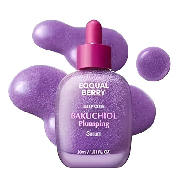 سيروم Bakuchiol لشد البشرة وتقليل التجاعيد - Equal Berry 30ml | سيروم ترطيب عميق للبشرة الحساسة