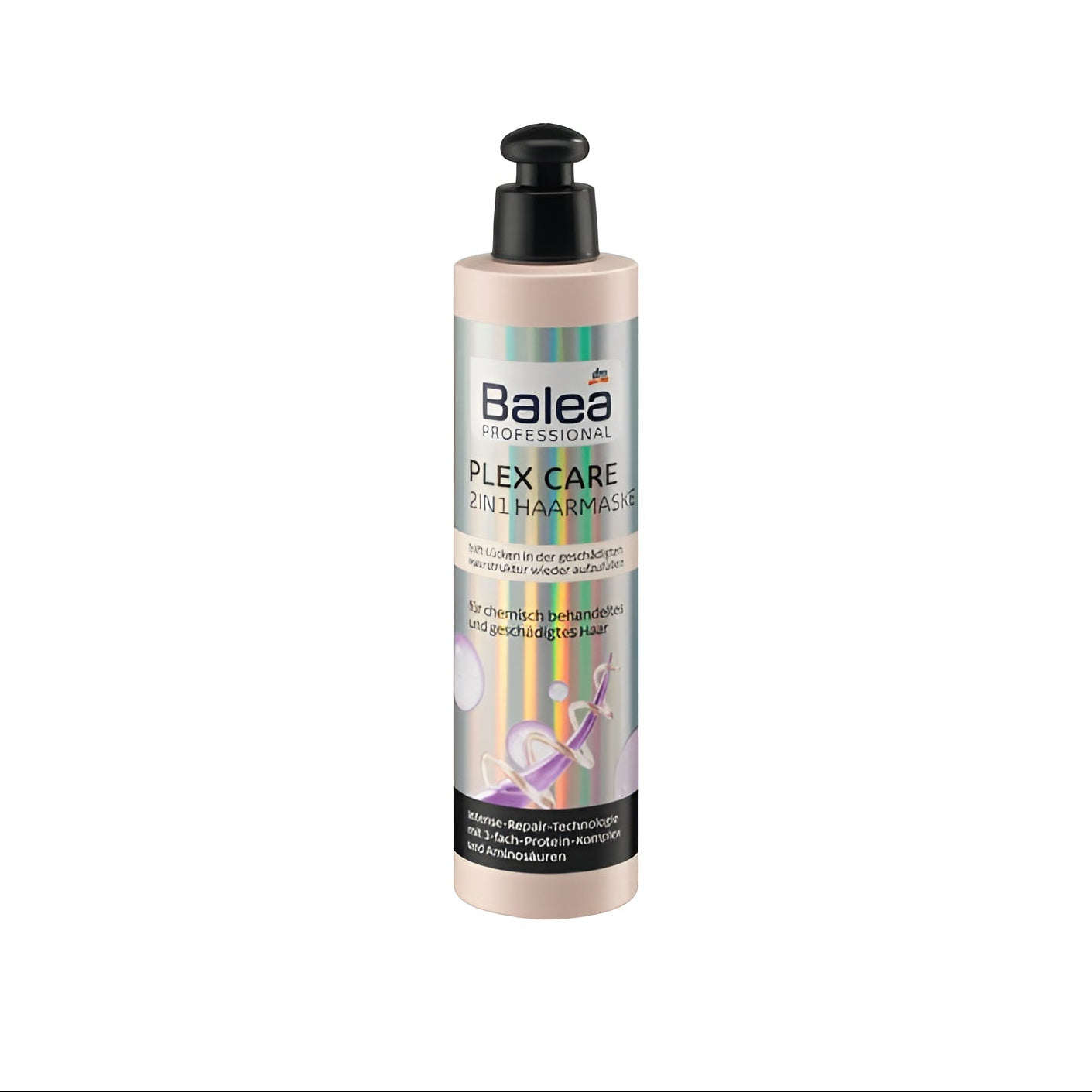 ماسك Balea Plex Care 2in1 - علاج الشعر التالف والمطاطي بتقنية البروتين الثلاثي
