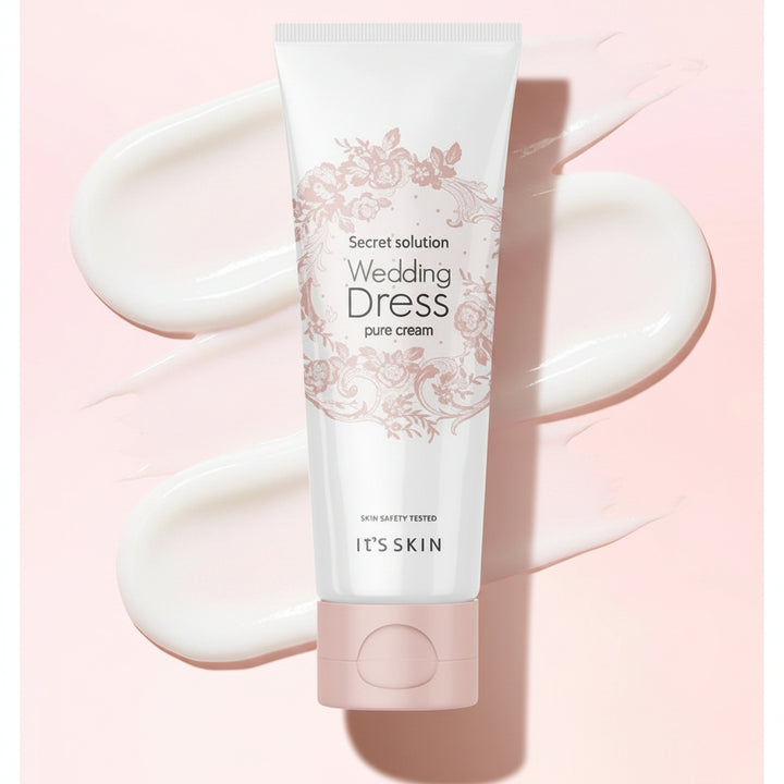 كريم التفتيح الفوري الكوري فستان الزفاف Its Skin Wedding Dress Cream

عبوة كريم Wedding Dress Pure Cream الاصلية 100 مل من كوزمو ستيشن